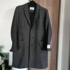 tk.TAKEO KIKUCHIツイードチェスターコート ティーケータケオキクチ