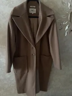 niko and... Woolly Tec ロングコート ベージュ 3