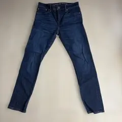 AMERICAN EAGLE ストレートデニム ダークブルー