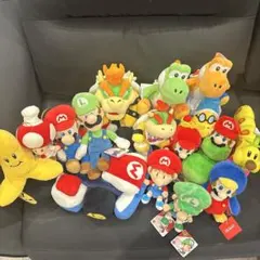 スーパーマリオ ぬいぐるみ 33体まとめ売り - メルカリ
