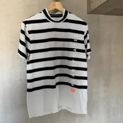 【中古】PEARLY GATES パーリーゲイツ モックネック ボーダー