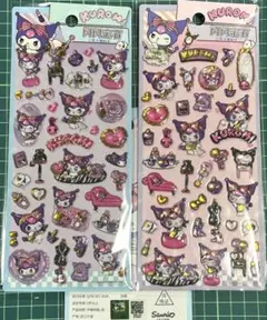 2枚　正規品　海外限定　クロミ　サンリオ　ボンボンドロップシール
