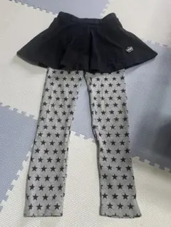 スカート付き星柄レギンス 120cm