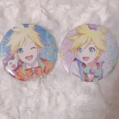 プロセカ 鏡音レン グリッター缶バッジ 3B 4B