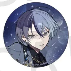 プロセカ 青柳冬弥 メタリック缶バッジ あんスタ コラボ コネライ