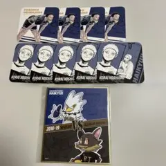 星海光来　平和島登志郎　ハイキュー　Vリーグ　限定　コースター　色紙　原画展