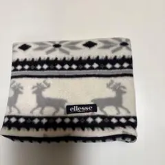 ellesse 鹿柄 フリース ネックウォーマー
