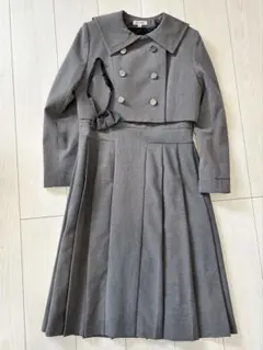 アリサナ 165フォーマルドレス グレー ダブルブレストジャケット