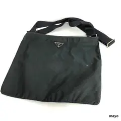 PRADA プラダ テスート ナイロン ショルダーバッグ 斜め掛け 三角ロゴ プ
