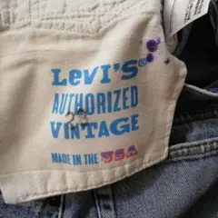 USA製 LEVI'S AUTHORIZED ビンテージ　リーバイス 501