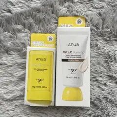 Anua Vita C 日焼け止めスティック＆トーンアップクリームのサムネイル