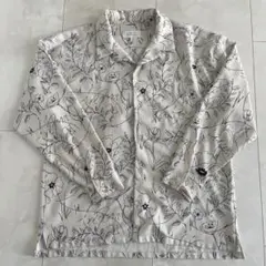 TIMELY WARNING 長袖　花柄 総柄 Mサイズ　シャツ　メンズのサムネイル