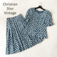 希少 Christian Dior ディオール セーラー リネン ブラウス - メルカリ