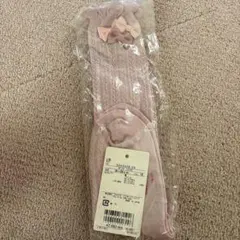 リボン付　ハイソックス　メゾピアノ　靴下