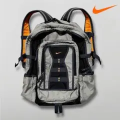 NIKE ナイキ バックパック グレー オレンジ ブラック