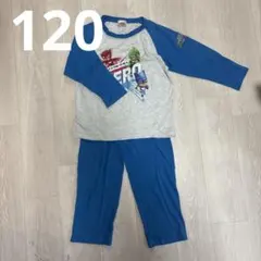 PJ MASKS パジャマスク　パジャマ 120cm 男の子　青　綿　寝巻き