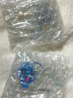 しずくちゃん　ガチャ　アクリルカラビナ　なみだ君　どろろん