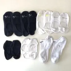 中古美品 メンズショートソックス 7足まとめ売り N/SKIN MXP NIKEのサムネイル