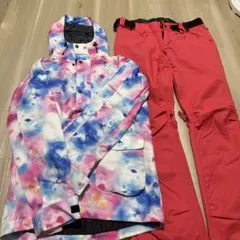 スキーウェア　レディース　上下セット