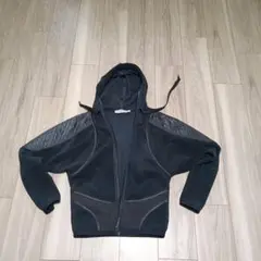 アディダス　ステラマッカートニー　キルティングフリースパーカー