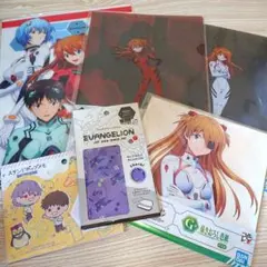 エヴァンゲリオン 一番くじ 描きおろし色紙 ビジュアルシート クリアファイル