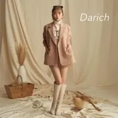 Darich ビッグシルエットカラージャケット　ダーリッチ