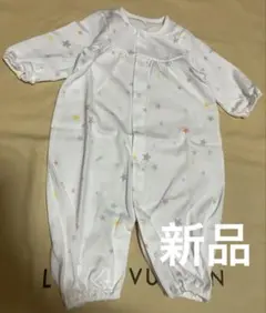 新品未使用ミキハウス　星柄ツーウェイオール