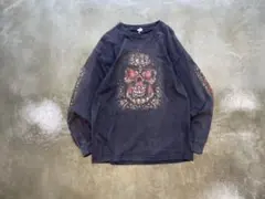 Ed Hardy 長袖カットソー スカル 総柄 ifsixwasnine LGB - メルカリ