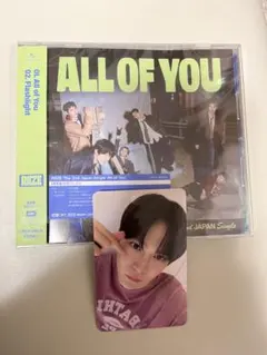 RIIZE ALL OF YOU ウンソクトレカ付き