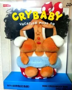 CRYBABY Vacation ミニクロスボディバッグ  レッド