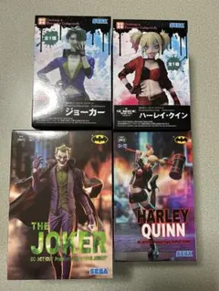 DC ACT/CUT プレミアムフィギュア ジョーカー・ハーレイクイン4種セット