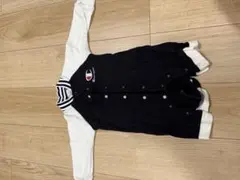 Champion ボタン付きロンパース 80