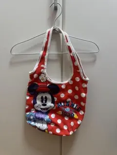 ミニーマウス 水玉模様 トートバッグ