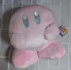 星のカービィ ほわほわ雪の BIG ぬいぐるみ アミューズメント 景品 タグ付