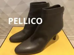 【美品】PELLICO イタリア製ショートブーツ ペリーコ23.5cm 24cm
