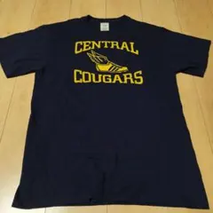 JERZEES CENTRAL COUGARS Tシャツ ネイビー M