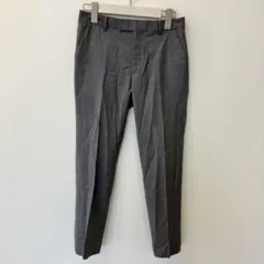 【a0856】ユナイテッドアローズ スラックス グレー XS オフィスカジュアル