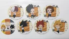 ヒロアカ　アニメイトカフェ　コースター7種