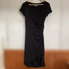 美品 サンドロ SANDRO FERRONE ラップ ワンピース カシュクールのサムネイル