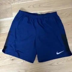 Nike DRI-FIT ネイビーハーフパンツ XL