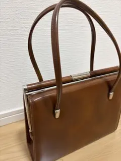 和装用バッグ ハンドバッグ ブラウン　アンティーク　大正ロマン　レトロ