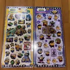 ミニオンズ プチドロップステッカー 2枚セット