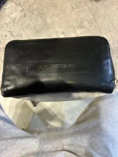 BALENCIAGA 長財布 ブラック ラウンドファスナーのサムネイル