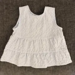 ギンガムチェック トップス 80cm