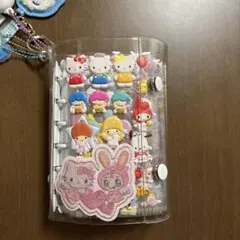 シール帳完成品 うるちゅるシール サンリオ ボンボンドロップシールコットンパフィ