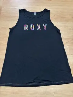 ROXY ブラック タンクトップ M(着用感L)