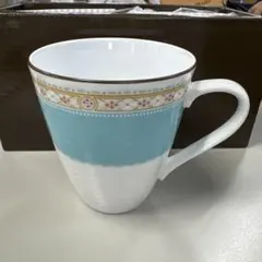 マグカップペア　ハミングブルー　ノリタケ