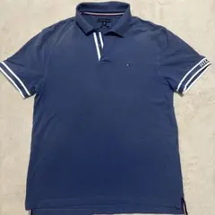 Tommy Hilfiger ブルー ポロシャツ　XL トミー