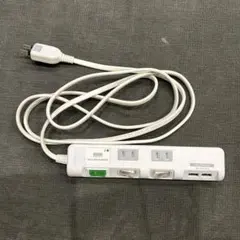 SANWA SUPPLY（サンワサプライ）電源タップ＋USB充電器