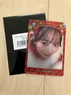 FRUITSZIPPER 月足天音　クリスマス衣装　クリアトレカ1枚